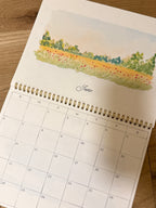 2027 Watercolor Landscape Calendar