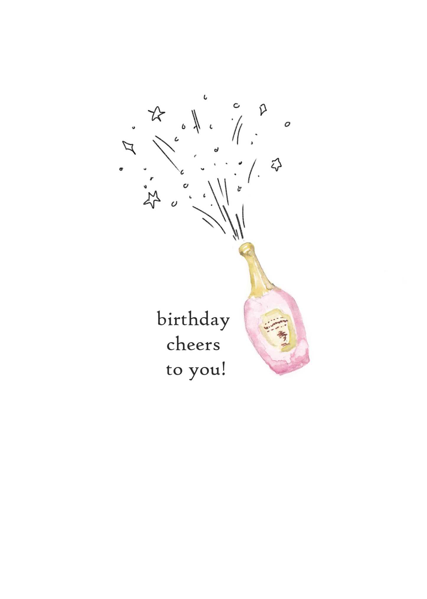 Birthday Cheers Greeting Card